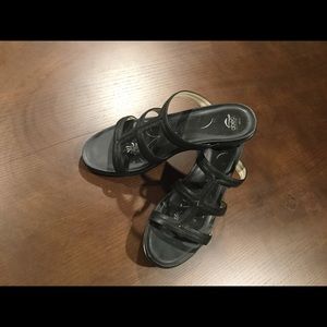 Abeo Black Glyniss Sandal Size 10